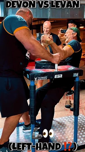 ArmWrestleMania on Instagram: "Levan Will Face Devon In The Left-Hand Division If Devon Defeats Vitaly In February! 💯 #armwrestling #armwrestler #devon #vitaly #levan @armwrestlemania_ig"