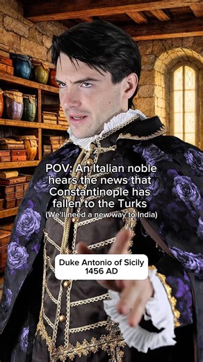 This is why Colombus sailed West and found the New World, he called it the West ”Indies” aka India!