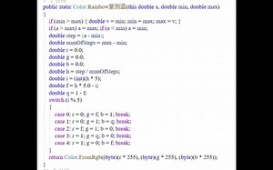 CAD二次开发，渐变色，彩虹色，AutoCAD，net，C#