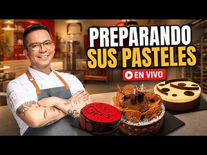 Preparando tus pasteles!!! Chef JoséRa Castillo está en vivo