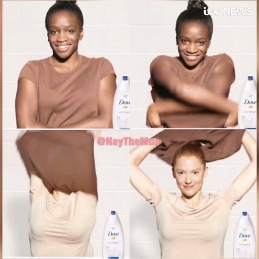 Dove has apologised after it was accused of racism over this online advert http://bit.ly/2xrrCTw | ITV News