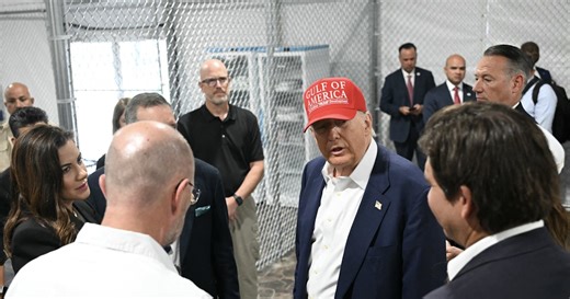 Trump’s “Alligator Alcatraz” Is Already Flooding