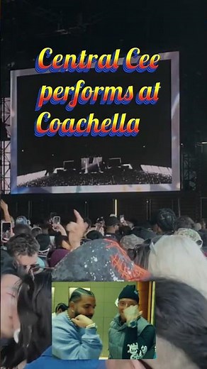 Central Cee performs at Coachella 🔥🔥🔥#coachella #performance #centralcee