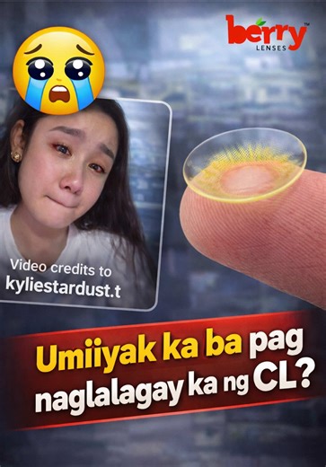 Paano Hindi Umiiyak habang Nagsusuot ng Contact Lens