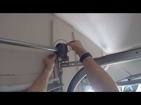 Garage Door Dual Torsion Springs Installation / Replacement