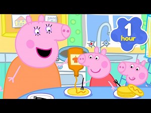 Mummy Pig Makes Pancakes for Pancake Day!🥞🍫 | Peppa Pig Full Episodes | 30 Minutes of Kids Cartoons - Videos For Kids