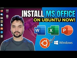 Install Microsoft Office on Ubuntu in 1 Minute 😳 Using Wine