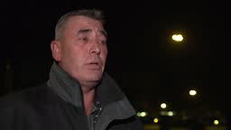 final shift at UK's last deep coal mine; Miners arriving in cars at...