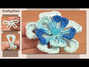 Super Easy Crochet Flower