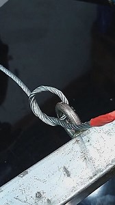 2.6K views · 116 reactions | How to connect steel cable without accessories! Be sure to remember this trick! #hackoftheday #simplefix #easydiy | Kayu Bakart | Facebook