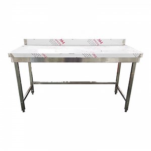 [Hot Item] Shandong Guanbai Stainless Steel Work Station Hospital Workbench Stainless Steel Working Table 1 Tier Stainless Steel Work Table