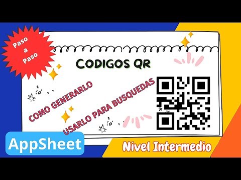AppSheet 51 - Generar Códigos QR - DESDE CERO !!!