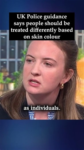UK police guidance says people should not all be treated the same. #ukpolitics #crime #conservatives