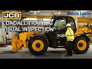 JCB Loadall Familiarisation | Section 1 - Visual Inspection
