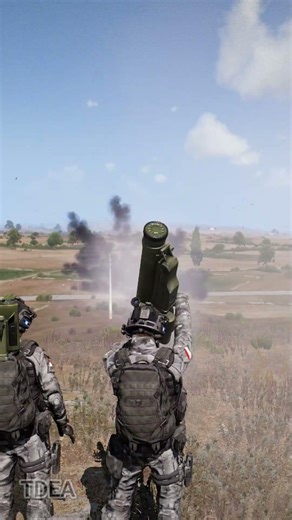 Awesome! 2 special forces successfully ambushed a passing enemy APC | Arma 3