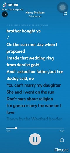 Nancy Mulligan - Ed Sheeran | Full Song Lyrics & Story