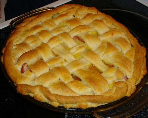 Pie a La Italiana (aka: Hot Dog Pie) Recipe - Chef's Resource Recipes