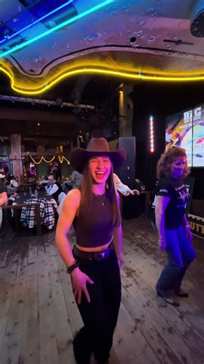 Country Line Dancing Fun Under the Stars