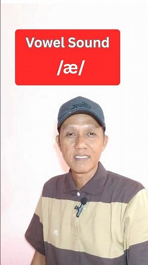 How to Pronounce a Short Vowel Sound /æ/