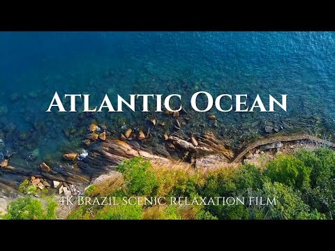 Atlantic Ocean Brazil 4K – Scenic Relaxation Film with Calming Music