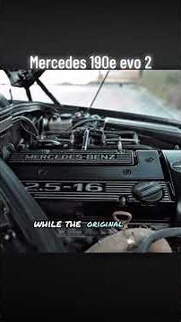 Der König der 90er DTM 😎 Mercedes 190 Evo 2