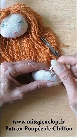 Patron poupée de chiffon : la douce Capucine