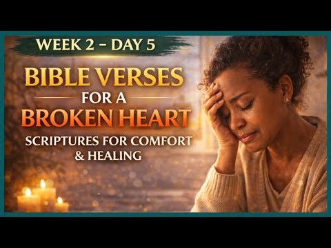 Bible Verses for a Broken Heart | Scriptures for Comfort, Healing, and God’s Peace