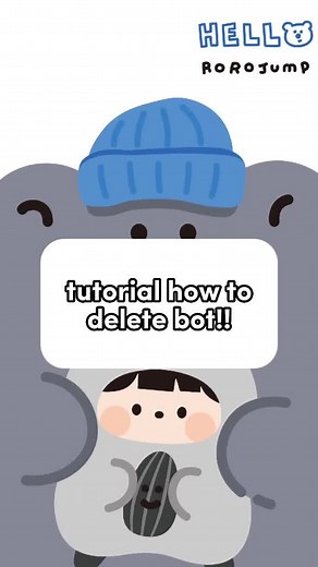 here is the tutorial of how to delete bot!!#fyp #fypシ