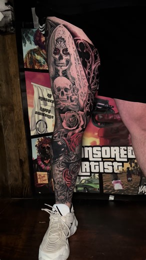 Día de los Muertos Tattoo Ideas por Kev