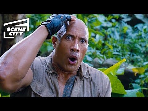JUMANJI: En la selva: Aterrizaje en el Juego (clip The Rock 4K HD)