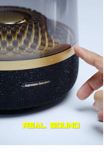 Harman/Kardon Aura Studio 4 Gold and Black Edition - Premium Bluetooth Speaker