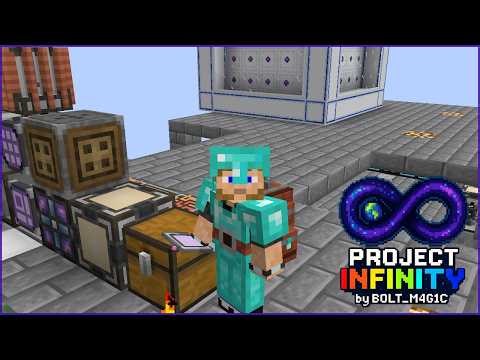 Project Infinity - Ep 14 - Assembler Matrix! Wireless AE Across Dimentions!