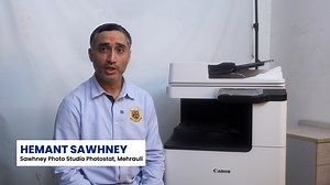 4.9K views · 41 reactions | Hemant Sawhney’s print business in Delhi is thriving with the imageRUNNER C3326! Whether it's stickers or brochures, features like the automatic document feeder, duplex printing, and mobile printing save him time and boost efficiency. Enquire Now – https://cloud.connect.canon.co.in/power-to-choose #BusinessCanBeSimple #CANwithCanon #CanonIndia #DelightingYouAlways #MultifunctionalDevices #ColourMFD #iRC3326 #imageRUNNER #FastPrinting | CANON India | Facebook