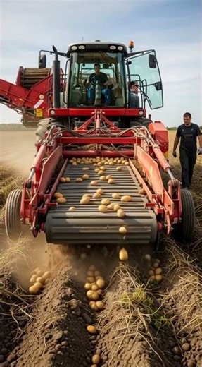 This Potato Harvester Is Insanely Fast 🥔🚜 | Modern Farming