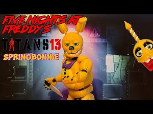 Five Nights at Freddy’s T-13 Springbonnie Action Figure Review