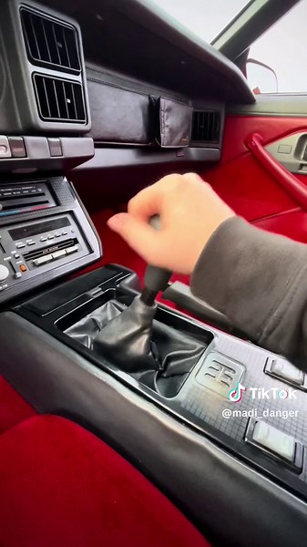 Red Velour Trans Am Interior | Firebird Pontiac 80s Dream Car