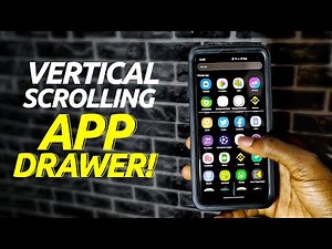 Enable Vertical Scrolling App Drawer on Samsung Devices - FAST! (2 minutes)