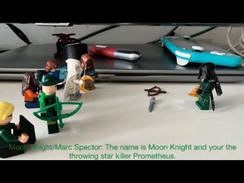 Lego Stop Motions: DC / Marvel - Moon Knight VS Prometheus