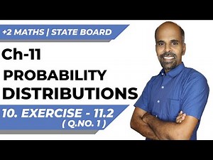 12th | ex. 11.2 | Q.No. 1 | Probability Distributions | Chapter 11 | State Board | ram maths