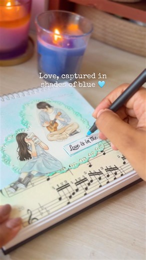 Love Captured in Shades of Blue 💙 | Journal With Me