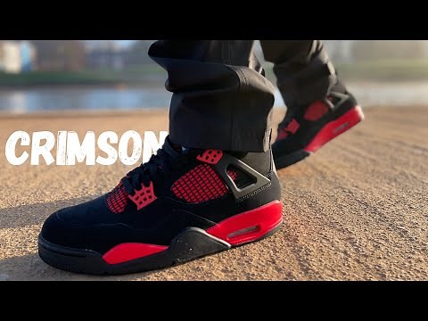 They Actually Changed This! Jordan 4 Red Thunder/Crimson review & On Foot