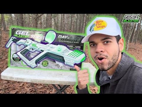 Gel Blaster Surge XL Day ‘N’ Nite Glow in the Dark Gel Blaster Review #gelblasters #surgexl #glow
