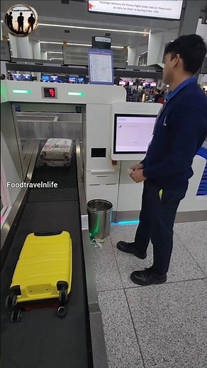 "How to Do Self Check-In at the Airport ✈️ | Quick & Easy Guide!" #travel #foodtravelnlife #airport
