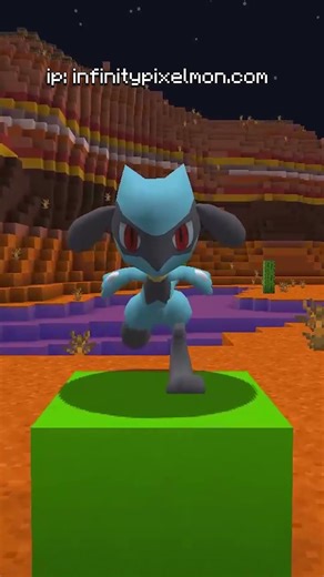 COMO EVOLUIR O RIOLU NO MINECRAFT PIXELMON! #pokemon #pixelmon #minecraft #cobblemon #riolu