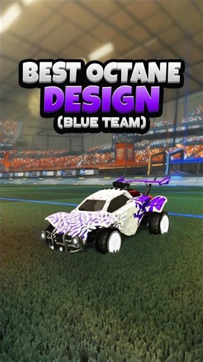 Deep Six Octane Design (Blue Team) #35 #RocketLeague #RocketLeaguePresets #RocketLeagueDesigns