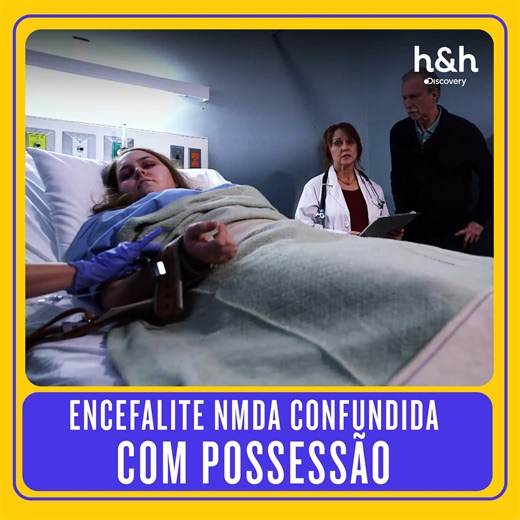 3K views · 29 reactions | Este caso surpreende todos os médicos! Encefalite por anticorpos contra o receptor NMDA, ou "possessão demoníaca" como era mal diagnosticada em tempos antigos, afeta uma jovem com psicose e paranoia. Conseguirão tratá-la? #DiagnósticoMisterioso 易⚕️ Aproveite o conteúdo da Discovery em streaming na #HBOMax Assine agora: https://bit.ly/MAX-HHBRA | Discovery Home & Health Brasil | Facebook