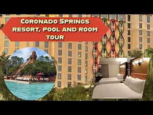 Disney's Coronado Springs Resort, Pool & Room Tour
