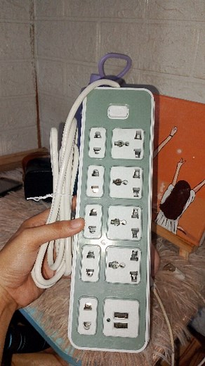 ZEUS HEAVY MULTIFUNCTION SOCKET PLUG UNIVERSAL SOCKET POWER STRIP WITH 9 POWER SOCKET 2 USB PORTS SAFETY SWITCH PROTECTION SOCKET CHARGER ADAPTER TO ORDER, JUST VISIT OUR TIKTOK SHOP (@AJHIE'S)🫶🏻 | Rufa Mae Osabel Argamosa