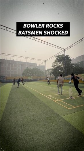 Bowler rocks Batsmen Shocked