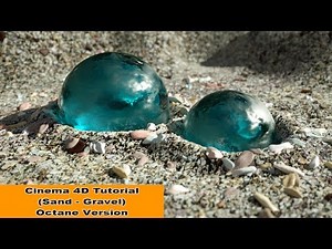 Sand - Gravel - OCTANE RENDER (Cinema 4D Tutorial)